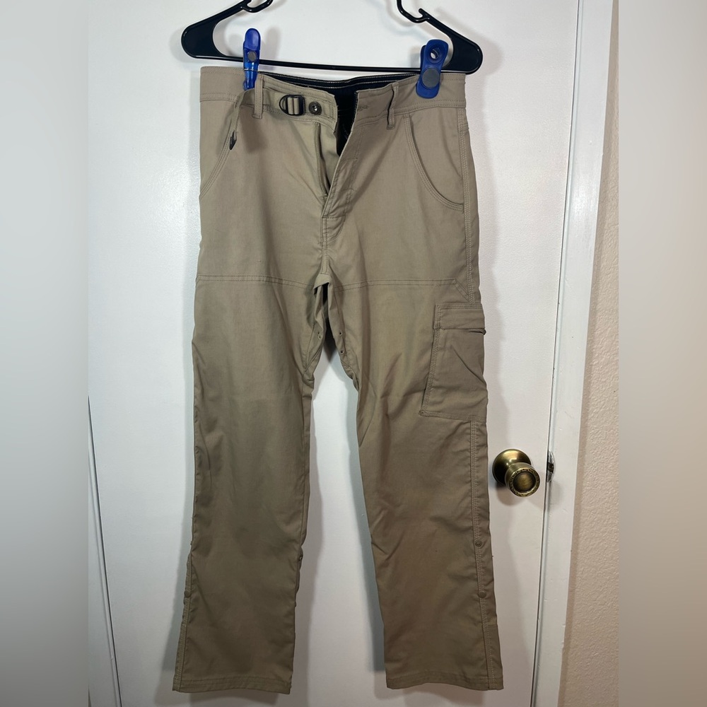 Prana Khaki Trousers - Picture 2 of 3